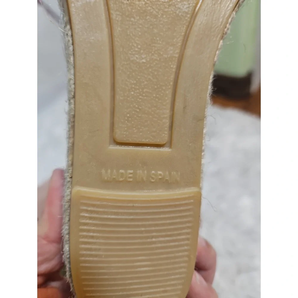 Jutelia Pink Suede Leather Espadrilles Wedge 3